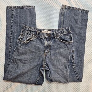 Cherokee Straight Fit Blue Denim Pants in Junior's Size 16
